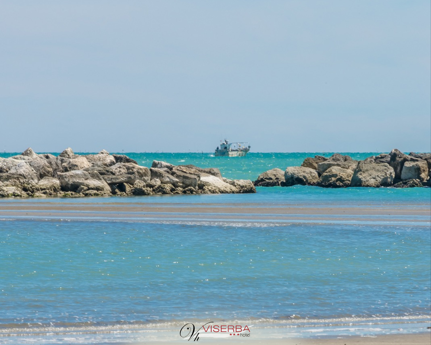 Mare e spiaggia di Viserba di Rimini - Hotel Viserba